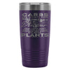 Vegetarian Vegan Travel Mug Eat More Plants 20oz Stainless Steel Tumbler