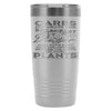 Vegetarian Vegan Travel Mug Eat More Plants 20oz Stainless Steel Tumbler