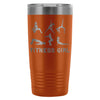 Workout Travel Mug Fitness Girl 20oz Stainless Steel Tumbler