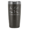 Workout Travel Mug Fitness Girl 20oz Stainless Steel Tumbler