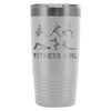 Workout Travel Mug Fitness Girl 20oz Stainless Steel Tumbler