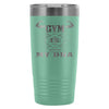 Workout Travel Mug Gym Is My DNA 20oz Stainless Steel Tumbler