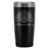 Yoga Lotus Flower Travel Mug Namaste 20oz Stainless Steel Tumbler