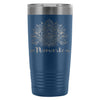 Yoga Lotus Flower Travel Mug Namaste 20oz Stainless Steel Tumbler