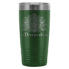 Yoga Lotus Flower Travel Mug Namaste 20oz Stainless Steel Tumbler