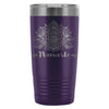Yoga Lotus Flower Travel Mug Namaste 20oz Stainless Steel Tumbler