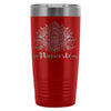 Yoga Lotus Flower Travel Mug Namaste 20oz Stainless Steel Tumbler