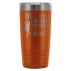 Yoga Travel Mug I Do Yoga To Burn Off The Crazy 20oz Stainless Steel Tumbler