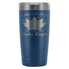 Yoga Travel Mug I Meditate So I Dont Choke People 20oz Stainless Steel Tumbler