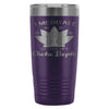 Yoga Travel Mug I Meditate So I Dont Choke People 20oz Stainless Steel Tumbler