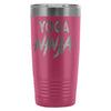 Yoga Travel Mug Yoga Ninja 20oz Stainless Steel Tumbler
