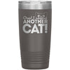 Cat Tumbler Oops I Adopted Another Cat Laser Etched 20oz Stainless Steel Tumbler