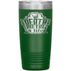 Death Metal 4 Life Laser Etched 20oz Stainless Steel Tumbler
