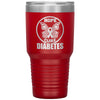 Diabetes Awareness Tumbler Hope Cure Laser Etched 30oz Stainless Steel Tumbler