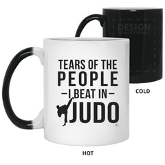 Funny Judoka Mug Tears Of The People I Beat In Judo Coffee Mug Color Changing 11oz 21150