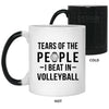 Funny Volleyballer Mug Tears Of The People I Beat In Volleyball Coffee Mug Color Changing 11oz 21150
