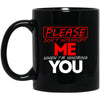 ODDITEES Please Don't Interrupt Me When I'm Ignoring You Coffee Cup 11oz Black BM11OZ