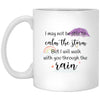 ODDITEES Empathy Mug I May Not Be Able To Calm The Storm But I Will Walk With You Coffee Cup 11oz White