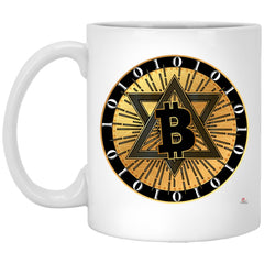 Bitcoin Mug Crypto Coffee Cup 11oz White XP8434