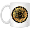 Bitcoin Mug Crypto Coffee Cup 11oz White XP8434