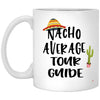 ODDITEES Funny Tour Guide Mug Nacho Average Tour Guide Coffee Cup 11oz White