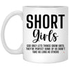 Funny Short Girls Mug God Only Lets Things Grow Until They're Perfect Coffee Cup 11oz White XP8434