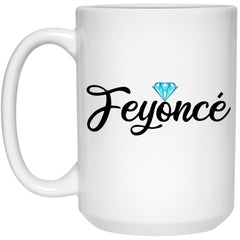 Funny Fiancee Engagement Mug For Her Feyonce Coffee Cup 15oz White 21504