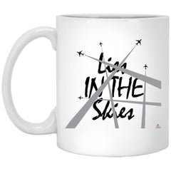 Conspiracy Theory Chemtrails Mug Lies In The Skies Coffee Cup 11oz White XP8434