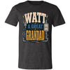 Electrician Watt A Great Grandad Shirt Funny Electrician Grandad Joke Father’s Day Gift Electrical Worker Tee Retro Electrician T-Shirt