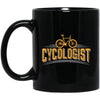 Funny Cyclist Mug Cycologist Coffee Mug 11oz Black BM11OZ