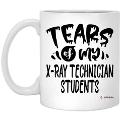 ODTGIFTS Funny X-Ray Technician Professor Teacher Mug Tears Of My X-Ray Technician Students Coffee Cup 11oz White