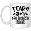 ODTGIFTS Funny X-Ray Technician Professor Teacher Mug Tears Of My X-Ray Technician Students Coffee Cup 11oz White