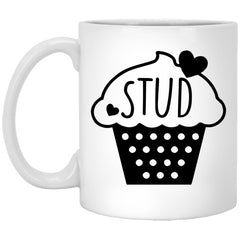 Funny Mug For Boyfriend Husband Stud Muffin Coffee Cup 11oz White XP8434