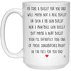 Funny Father Mug from Daughter Son Id Take A Bullet For You Dad Coffee Cup 15oz White 21504