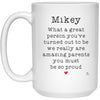 114-1945939-3262654 via Mikey 21504 15oz White Mug