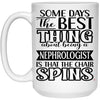 Funny Nephrologist Mug Some Days The Best Thing About Being A Nephrologist is Coffee Cup 15oz White 21504