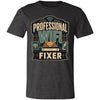 Professional WiFi Fixer Shirt Funny Tech Dad Gift Retro IT Support Tee Geek Father Shirt Internet Technician Gift Nerd Dad T-Shirt