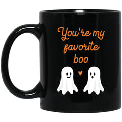 Funny Halloween Relationship Couples Mug You're My Favorite Boo Coffee Cup 11oz Black BM11OZ