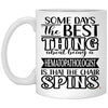 Funny Hematopathologist Mug Some Days The Best Thing About Being A Hematopathologist is Coffee Cup 11oz White XP8434