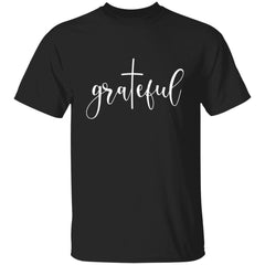 ODDITEES Inspirational Shirt Grateful Unisex T-Shirt