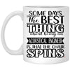 Funny Acoustical Engineer Mug Some Days The Best Thing About Being An Acoustical Engineer Is Coffee Cup 11oz White XP8434