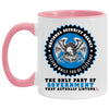 Funny NSA Mug Peeping While You're Sleeping Coffee Cup Two Tone 11oz  AM11OZ