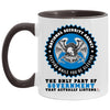Funny NSA Mug Peeping While You're Sleeping Coffee Cup Two Tone 11oz  AM11OZ