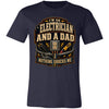 Electrician And A Dad Nothing Shocks Me Shirt Funny Electrician Dad Gift Father’s Day Tee Electrical Worker T-Shirt