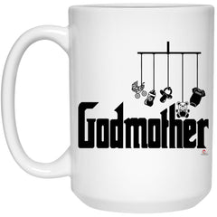 Funny Godmother Mug Baby Baptism Christening Coffee Cup 15oz White 21504