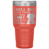 Funny Buddhist Tumbler Chill Bro You Need To Let That Sh-t Go Laser Etched 30oz Stainless Steel Tumbler