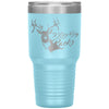 Funny Deer Hunting Tumbler I Like Big Racks Laser Etched 30oz Stainless Steel Tumbler