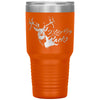 Funny Deer Hunting Tumbler I Like Big Racks Laser Etched 30oz Stainless Steel Tumbler
