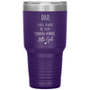 Funny Father Tumbler From Daughter Dad I Will Always Be Your Financial Burden Little Girl Laser Etched 30oz Stainless Steel Tumbler