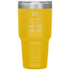 Funny Father Tumbler From Daughter Dad I Will Always Be Your Financial Burden Little Girl Laser Etched 30oz Stainless Steel Tumbler